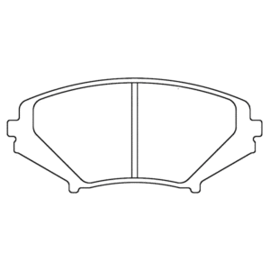 Front Brake Pad set - Disc Brake WVA24042 D1009, Compatible with MAZDA