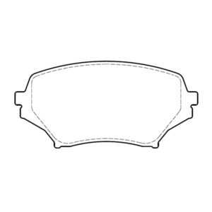 Front Brake Pad set - Disc Brake WVA24297 D1179, Compatible with MAZDA